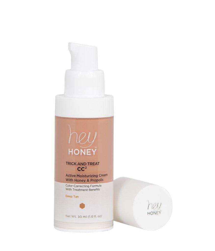 TRICK & TREAT CC² CREAM - Active Moisturizing Color Correcting Cream With Honey and Propolis - Hey Honey Skin Care